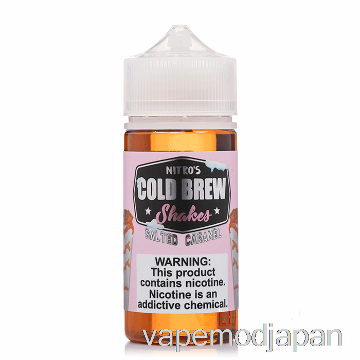 VAPE MOD 塩キャラメル - ニトロコールドブリュー - 100ml 3mg